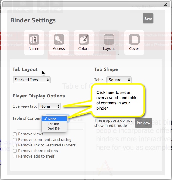 livebinders help