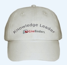 LiveBinders Knowledge Leader Hat