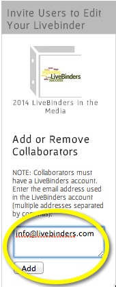 Collaboarate Menu
