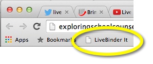 bookmarklet screenshot internet explorer "Livebinder It" bookmarklet in your browser