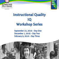 Instructional Quality (IQ) 2.0