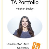 TA Portfolio - Meghan Sealey