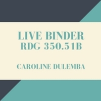 Live Binder-RDG 350.51B