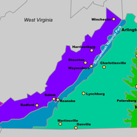 Virginia Regions and American Indians