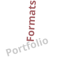 GPS: Grad Portfolio Formats