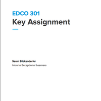 EDCO 301 Key Assignment