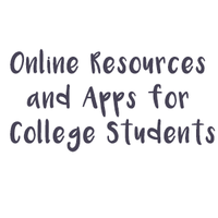 Online Resources and Apps for College Students