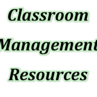 Classroom Management Resources