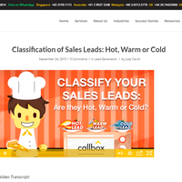 Sales Leads Classification: Hot, Warm or Cold - Callbox