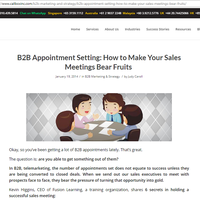 B2B Appointment Setting