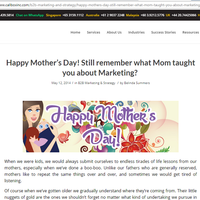 Happy Mother���s Day! Still remember what Mom taught you about