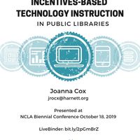 Incentives-Based Technology Instruction in Public Libraries