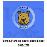 Bitely 2018-2019 School Planning Institute- Data Binder