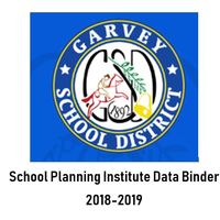 Duff 2018-2019 School Planning Institute- Data Binder