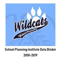 Willard 2018-2019 School Planning Institute- Data Binder