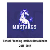 Garvey  2018-2019 School Planning Institute- Data Binder