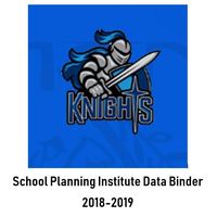 Temple  2018-2019 School Planning Institute- Data Binder