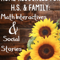 Home Resources for H.S. & Family: Math Interactives & Social Sto