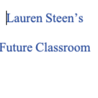 Lauren Steen's Future Classroom