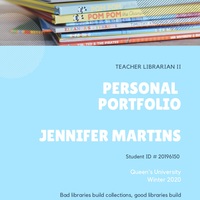 Teacher Librarian Portfolio