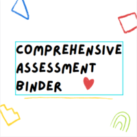 Comprehensive Assessment Binder