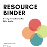 Resource Binder: County of San Bernardino