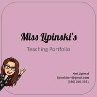 Miss Lipinski's Portfolio