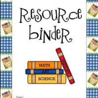 Miss Heidy's Resource Binder 2021