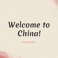 Welcome to China!