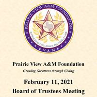 Feb 11, 2021 Board of Trustees Meeting