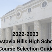 2022-2023 Vestavia Hills High School  Course Selection Guide