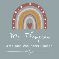 Parker's Arts and Wellness Binder