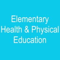 Elementary Health and Physical Education Portfolio