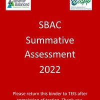 2021-2022 SBAC Resources