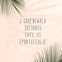 EDTC 111 ePortefeulje
