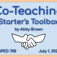 Co-Teaching Starter's Toolbox