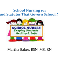 School Nursing 101 for New School Nurses
