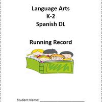 Spanish Running Record Sheets