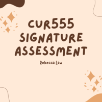 Law CUR 555 Signature Assessment
