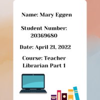 Mary Eggen-Teacher Librarian Handbook