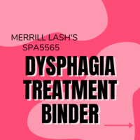 Dysphagia Treatment Binder