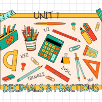 Decimals & Fractions Unit