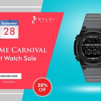 Sylvi Time Carnival - Biggest Watch Discount Sale 2023