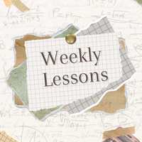 Weekly Lesson Portfolio