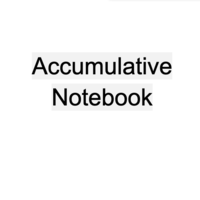 Accumulative Notebook