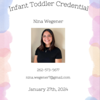 Infant / Toddler Portfolio