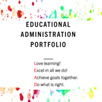 Educational Administration Portfolio