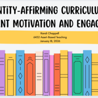 Identity-Affirming Curricula and Engagement and Motivation