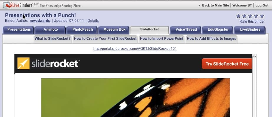Visual Subtabs