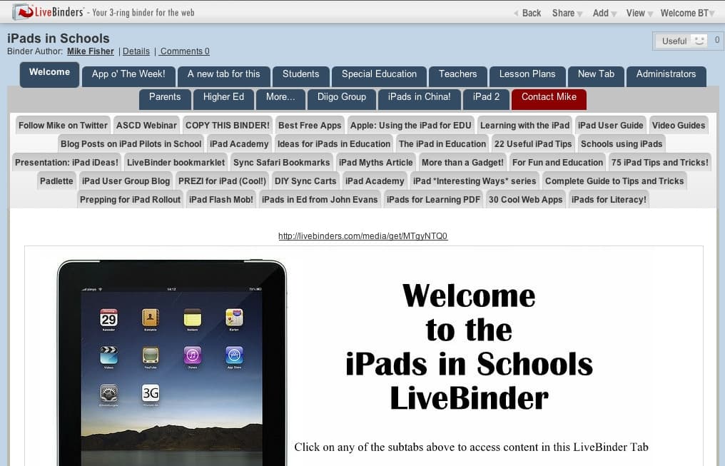 Picture of colored tab